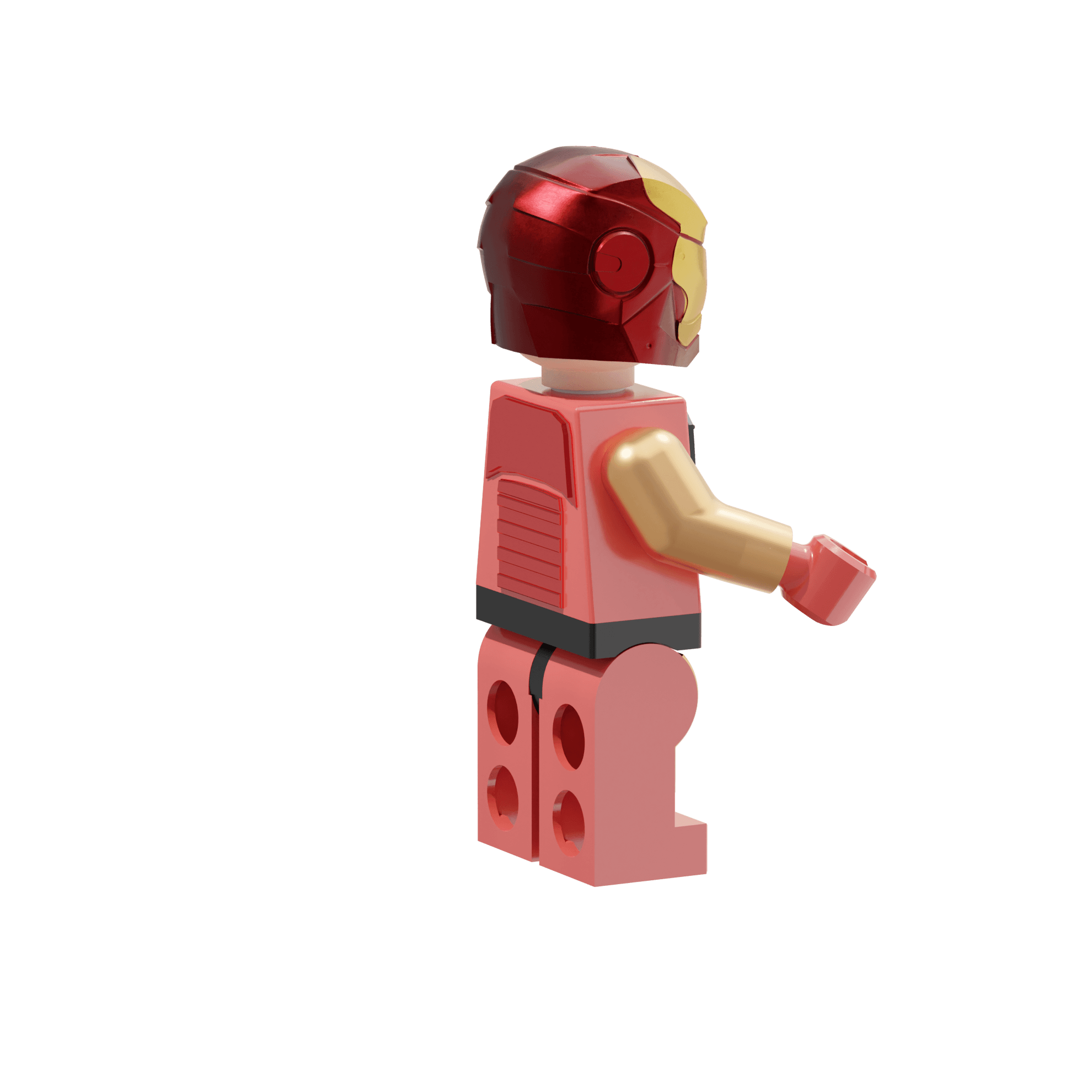 Iron Man MK85 Lego Figure 3d model