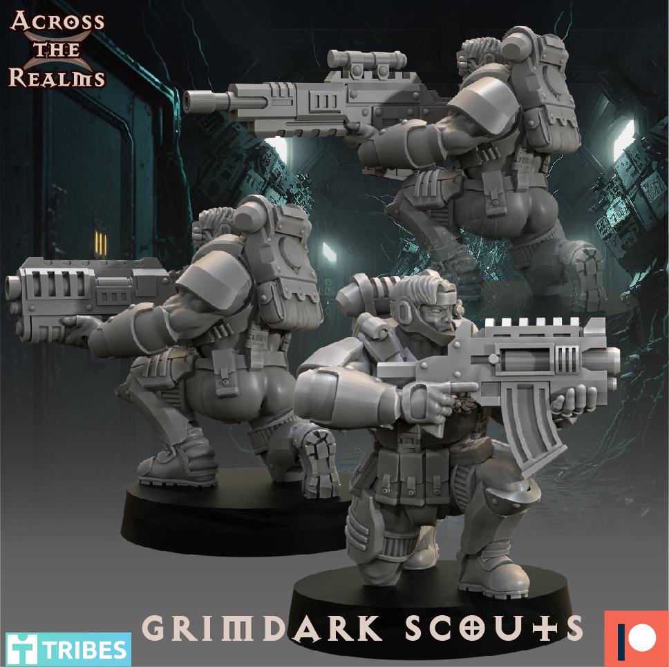 Grimdark Scouts 3d model