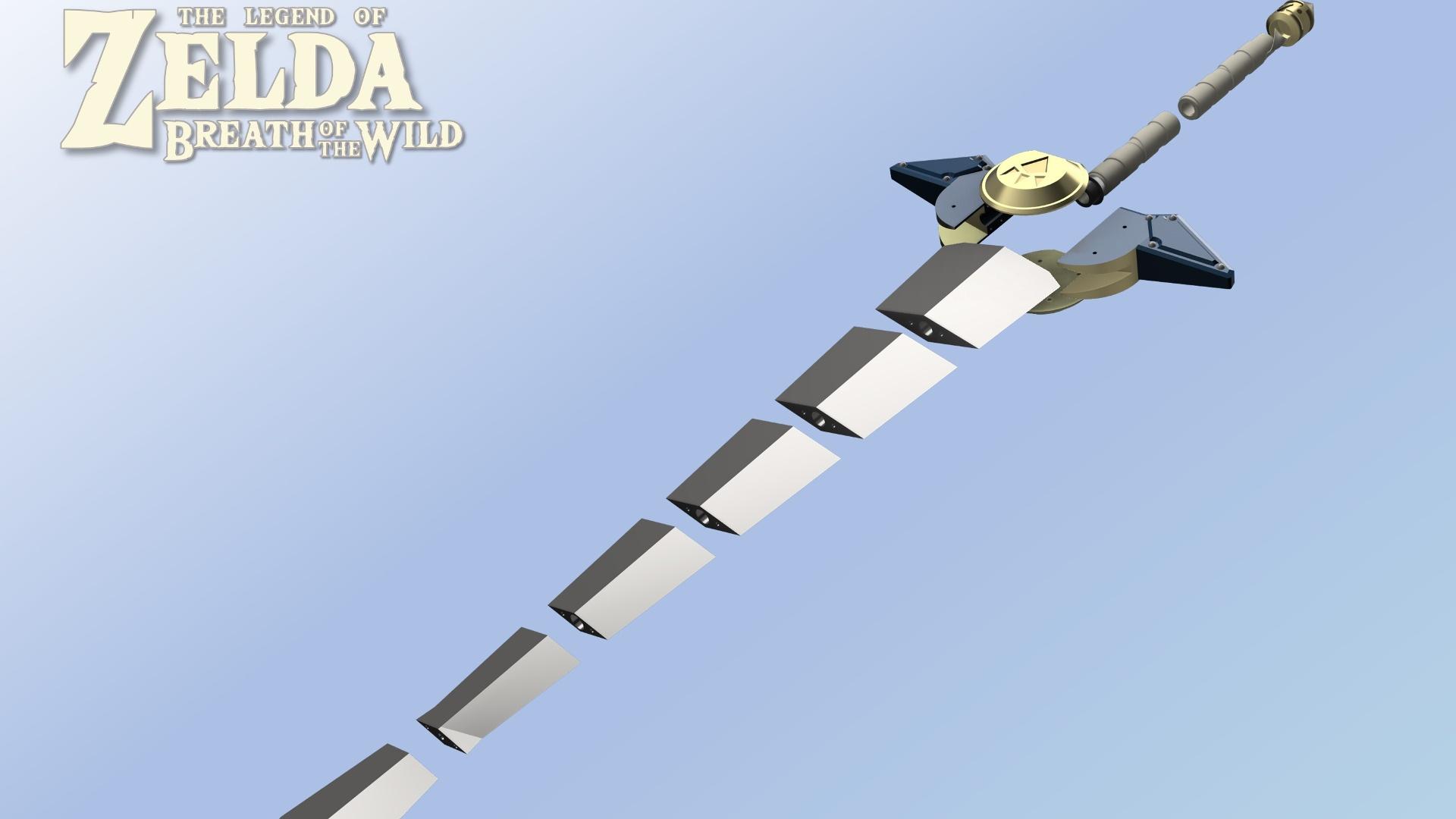 Biggoron’s Sword from Zelda Breath of the Wild - Life Size 3d model