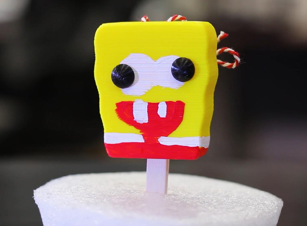 Intentionally Bad SpongeBob Popsicles 3d model