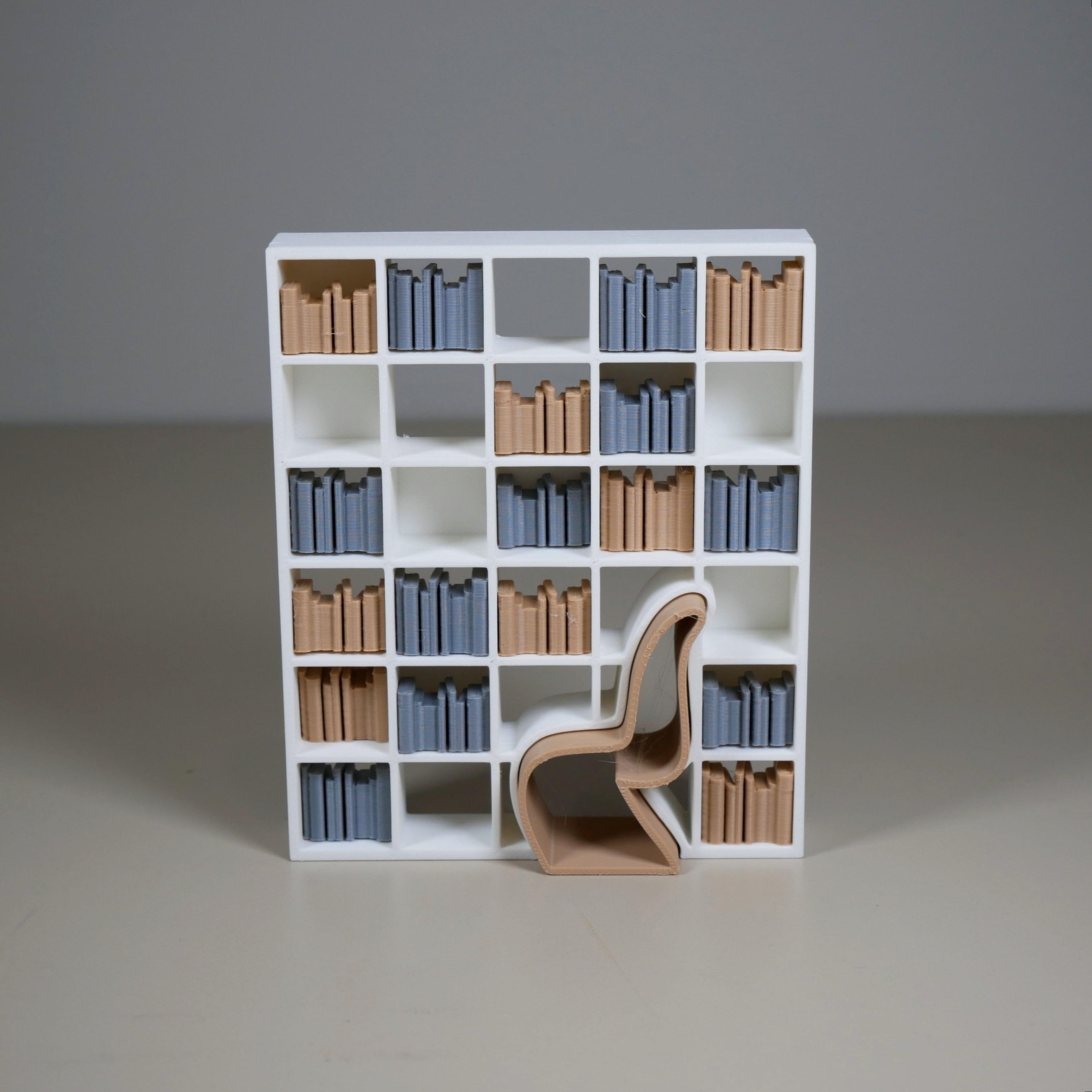 Book Nook : Print and Grow 3d model