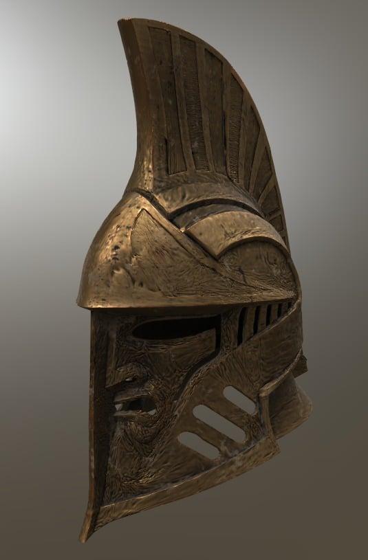 Dwarven Helmet (Skyrim) 3d model