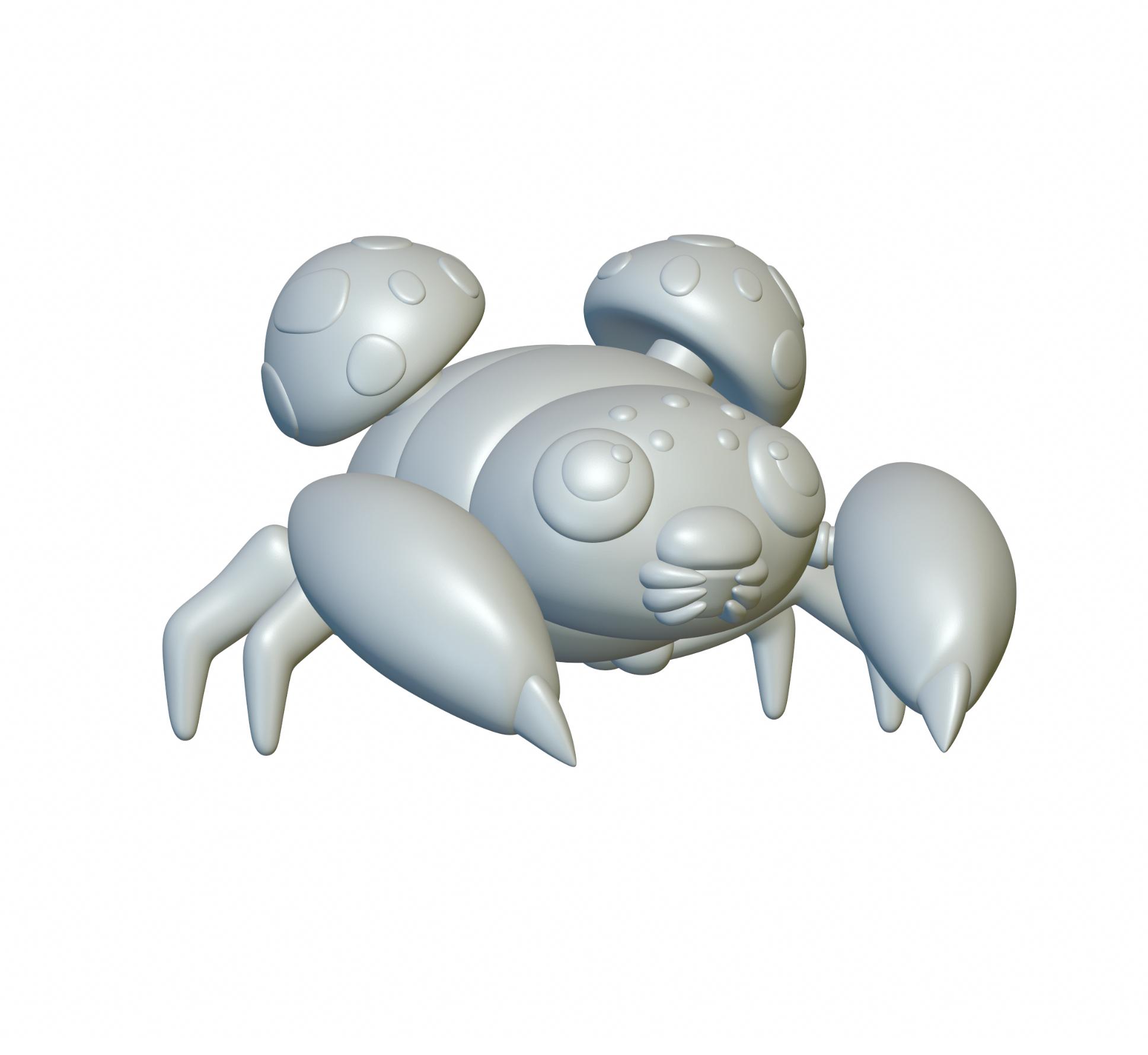 Pokemon Paras #46 - Optimized for 3D Printing 3d model