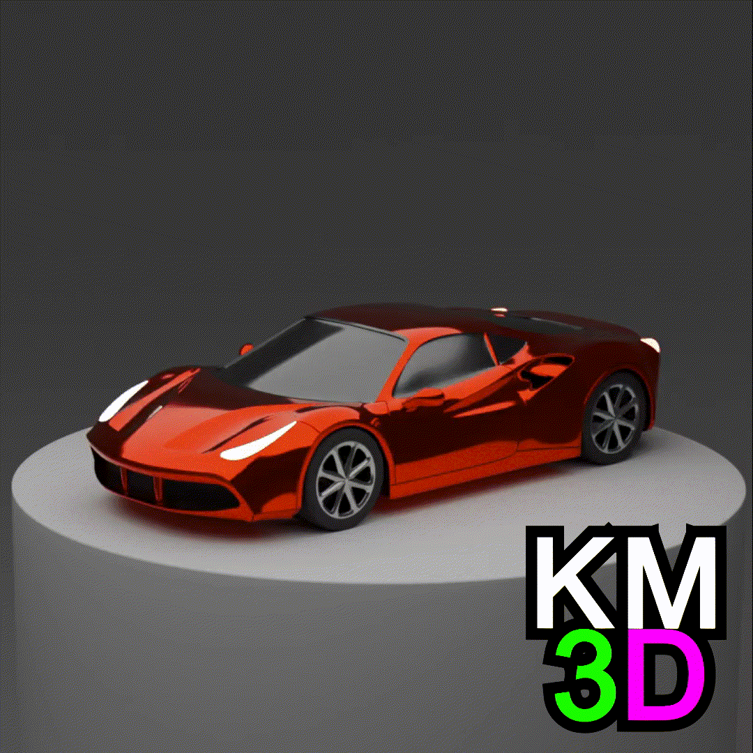 ferrari488gtb.stl 3d model