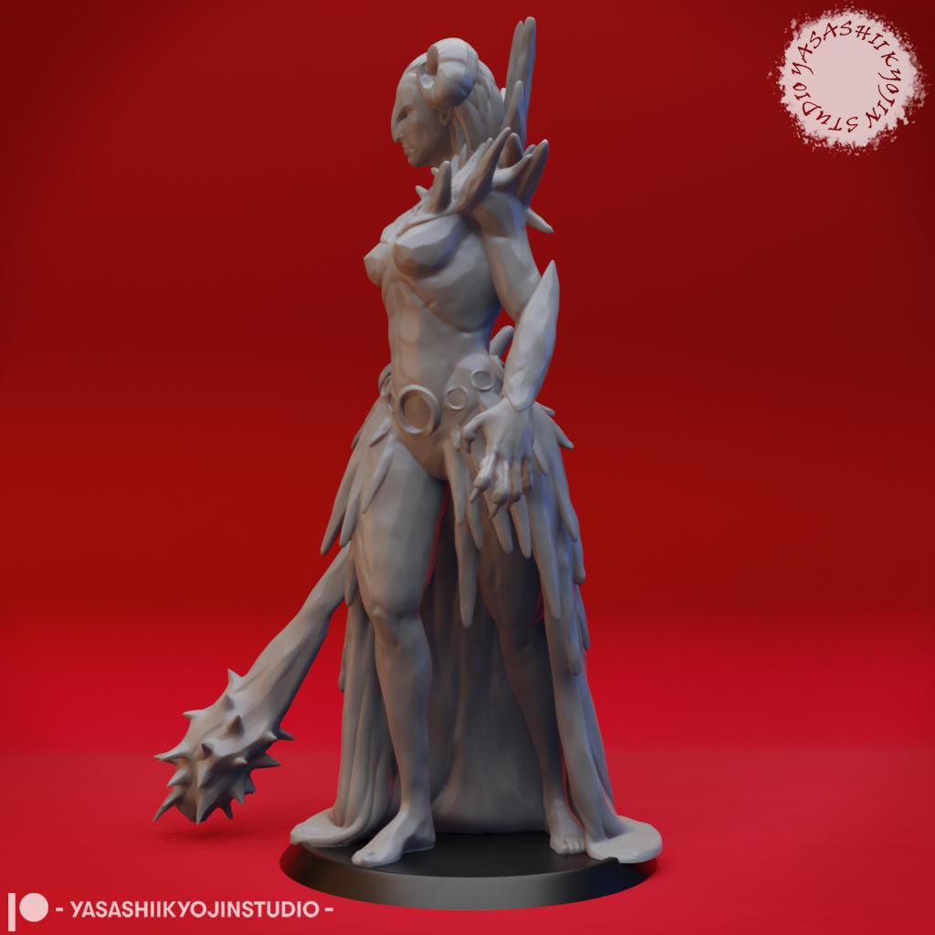  Auril - Second Form - Tabletop Miniature (Pre-Supported) 3d model