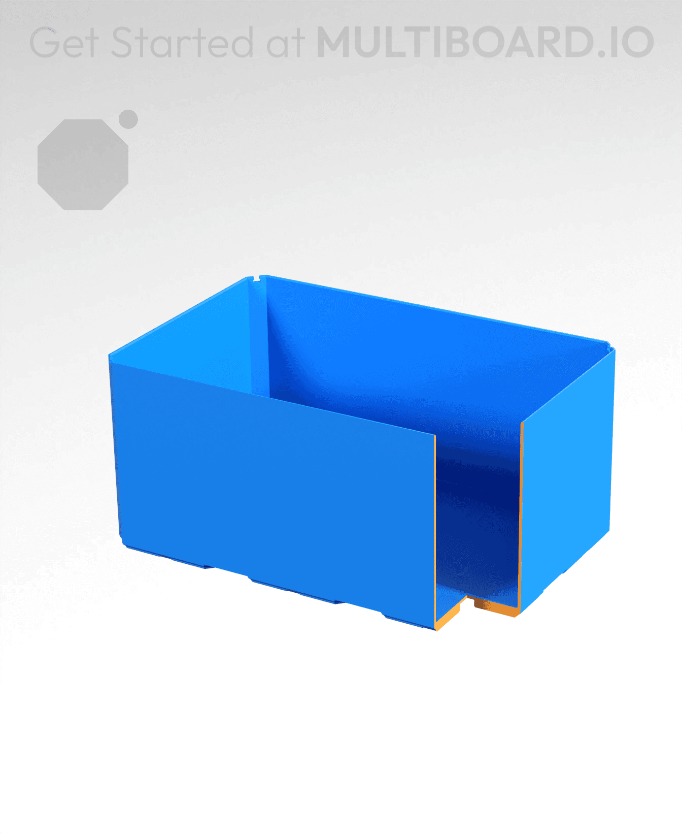 3x2x1.5 - Bin - Multibin Insert 3d model