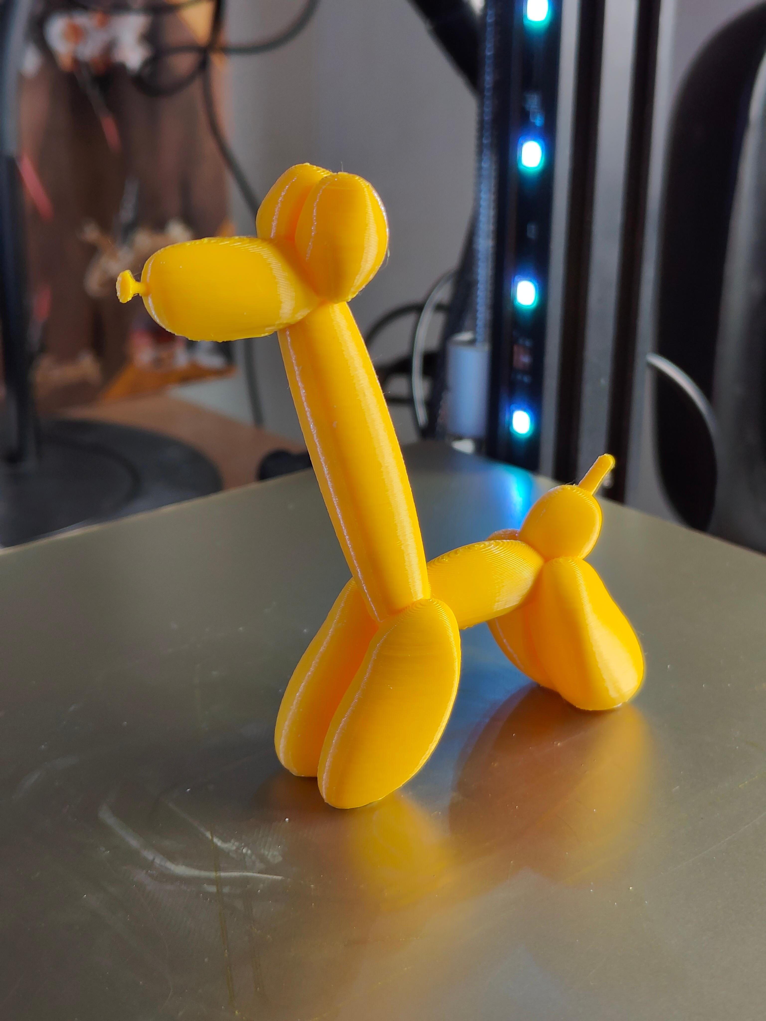 Balloon Giraffe 3d model