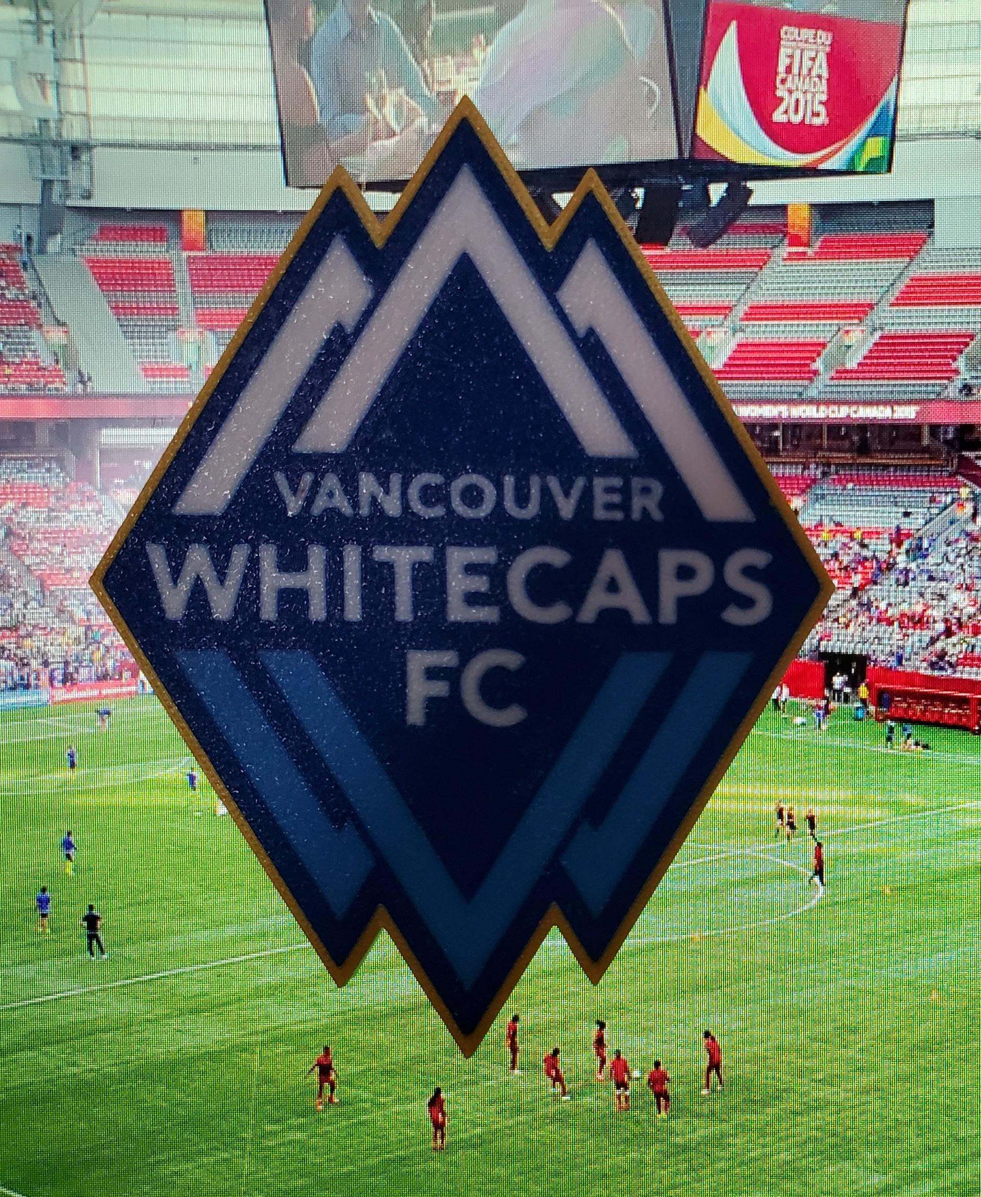 AMS / MMU Vancouver Whitecaps FC coaster or plaque - chose the wrong color in the AMS, border should be grey - 3d model