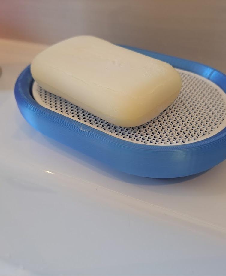 Customizable Soap Dish 3d model
