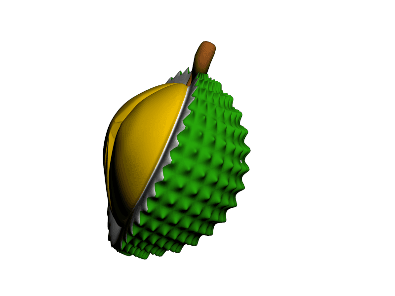 durian.stl 3d model