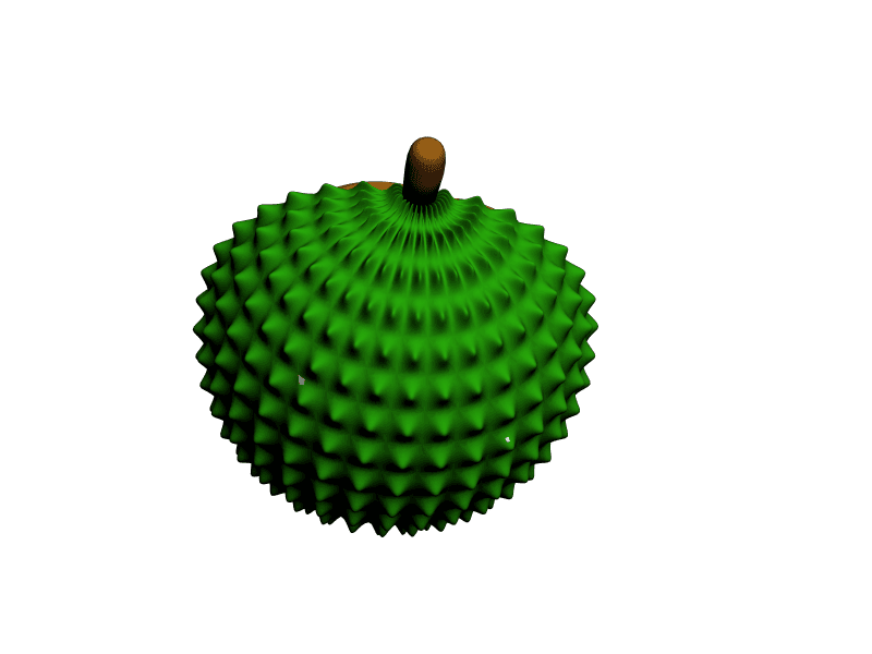 durian.stl 3d model