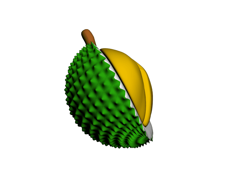 durian.stl 3d model