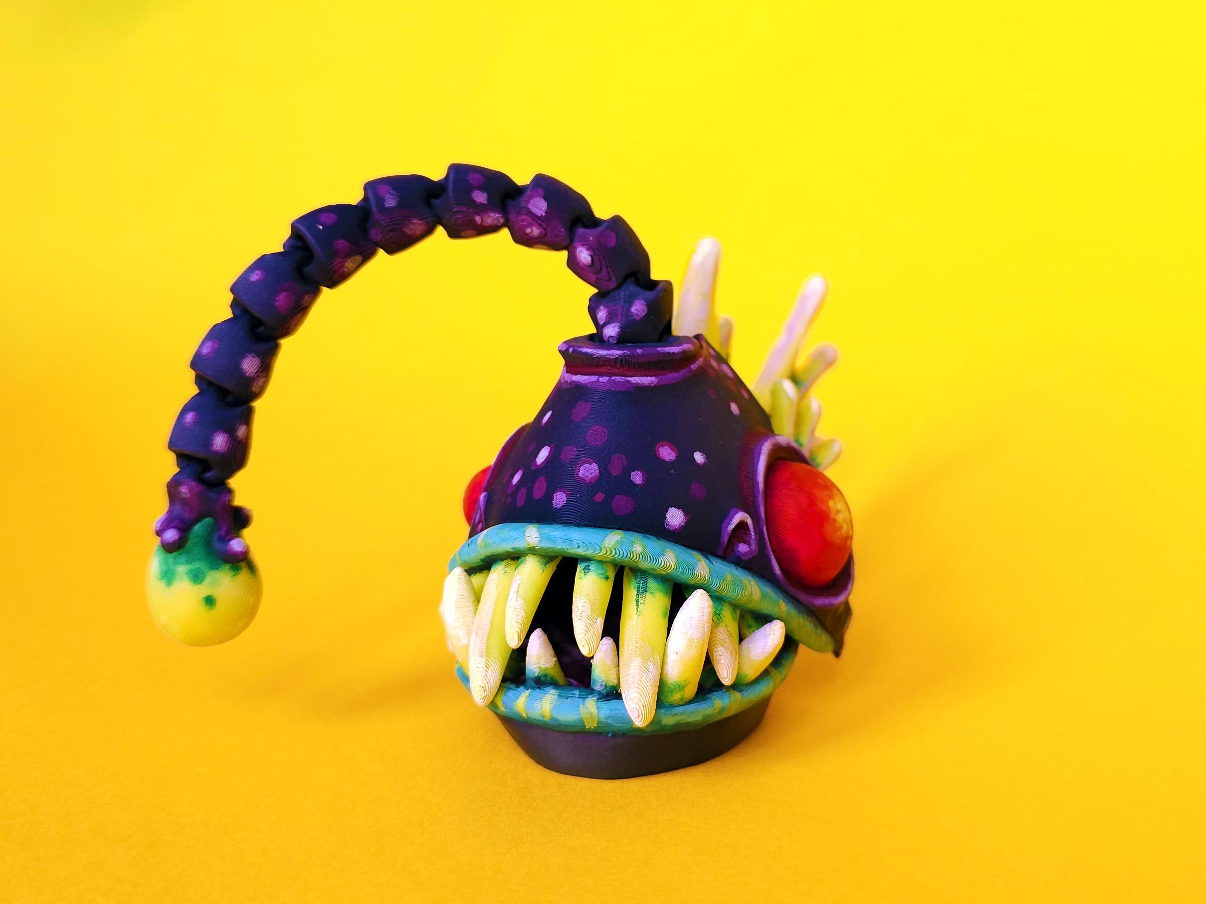 Twisty Angler Fish 3d model