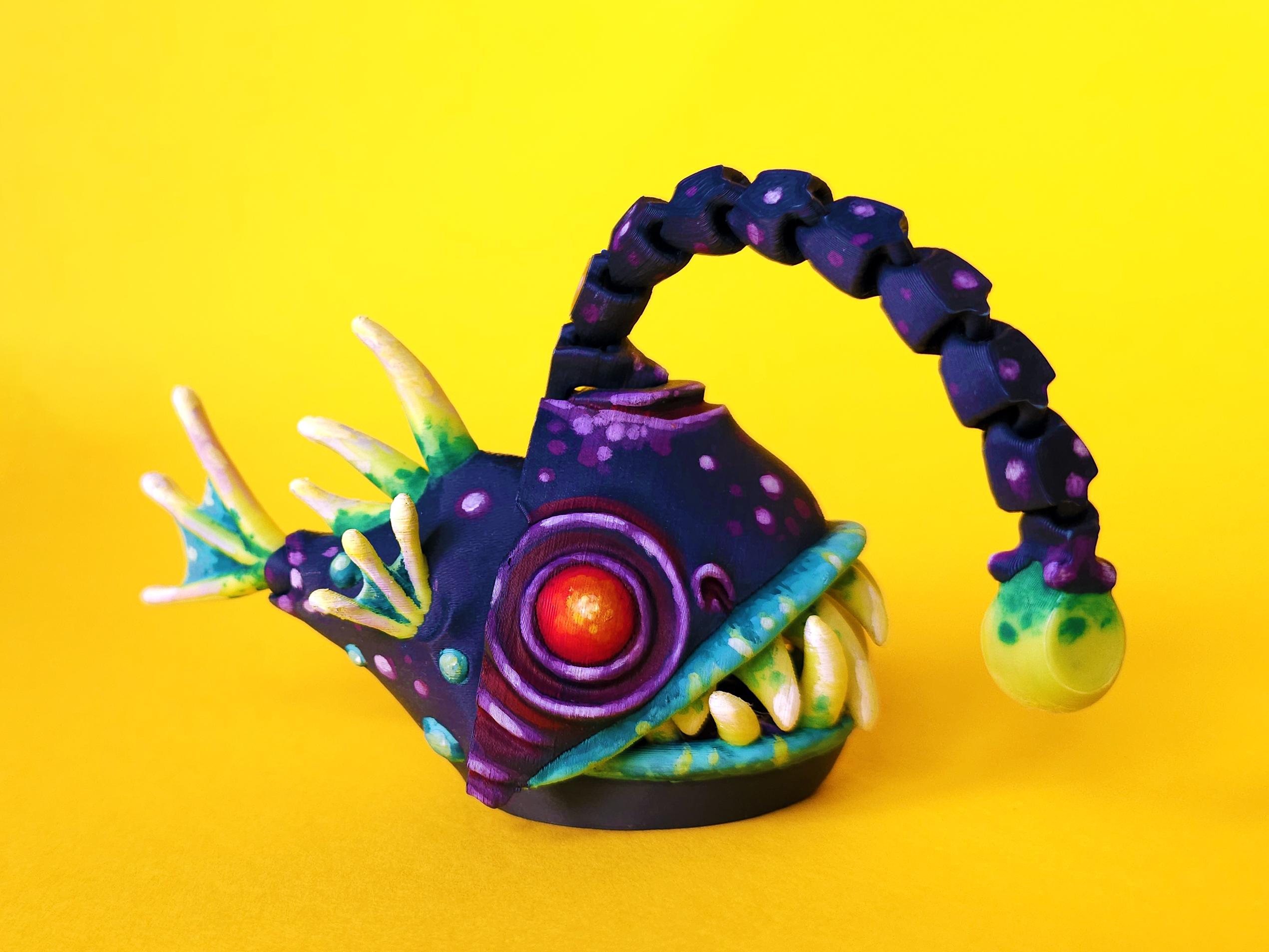 Twisty Angler Fish 3d model