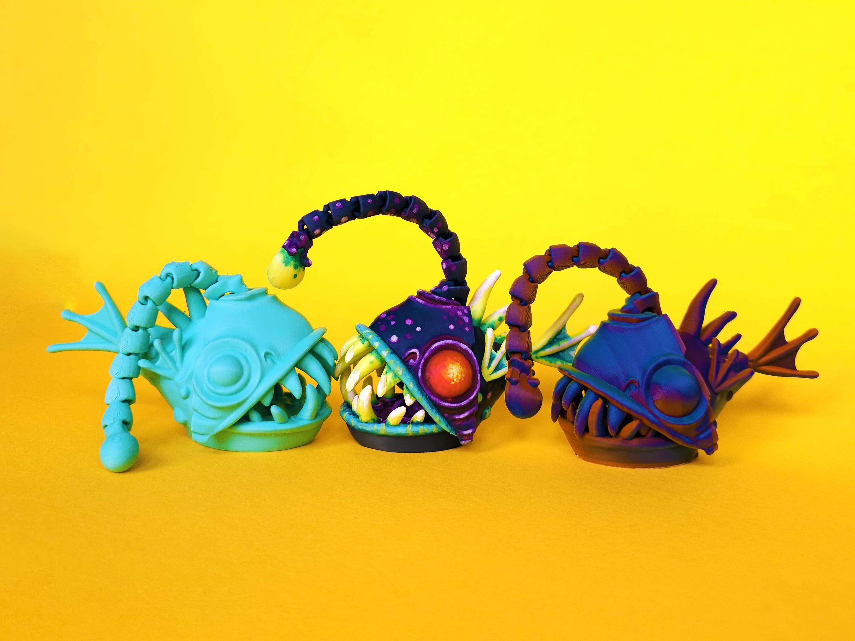 Twisty Angler Fish 3d model