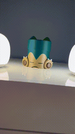 Gaming Snacker - Inspired by "Snorlax from Pokémon" 3d model