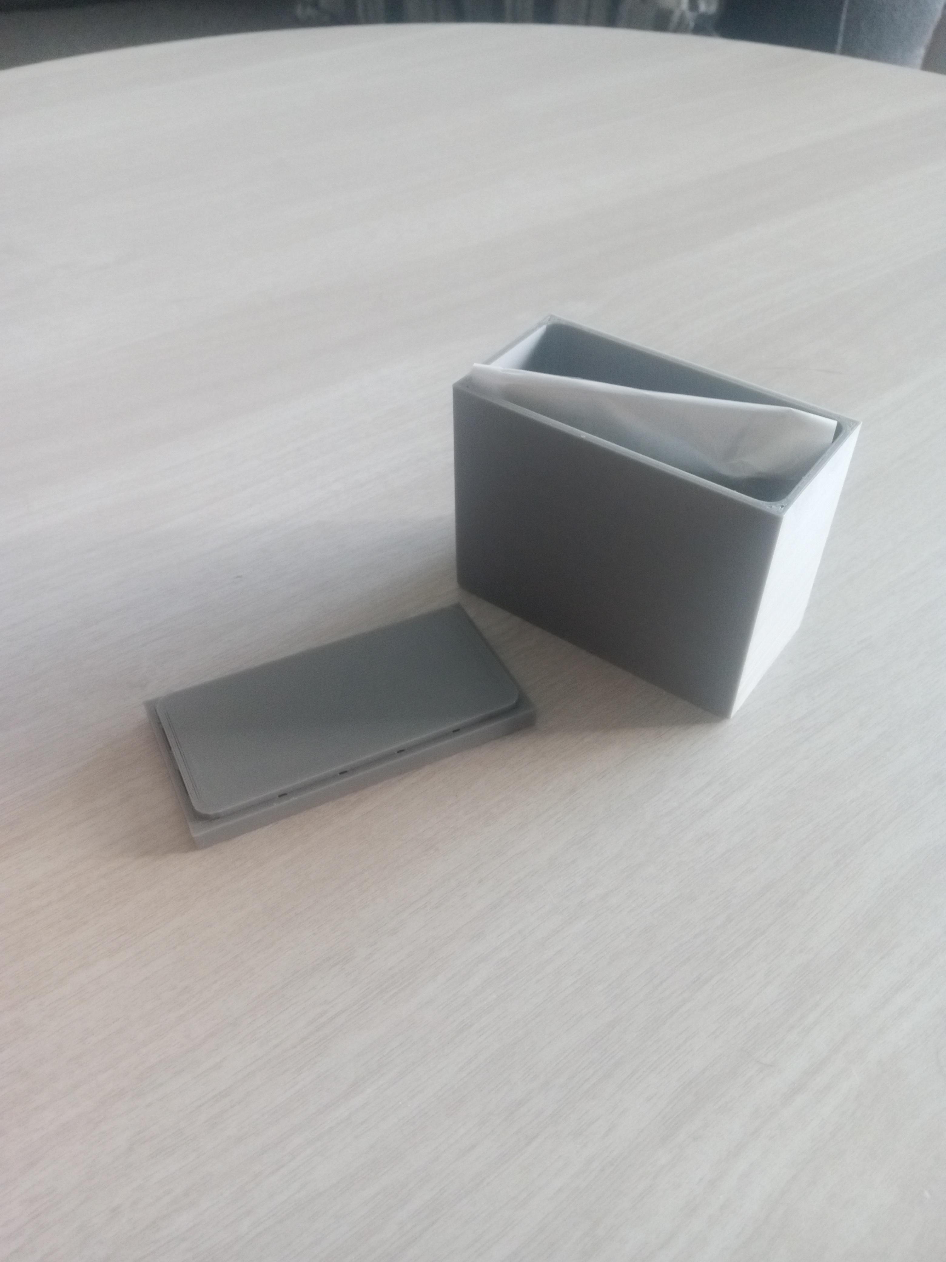 Small organizer with the top  75.1x38.4mm.stl 3d model