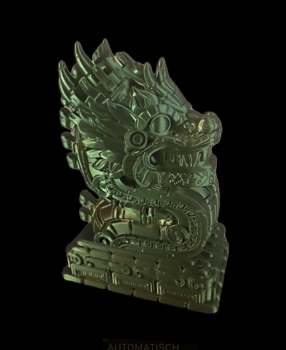 Aztec Dragon bust (Pre 3d model