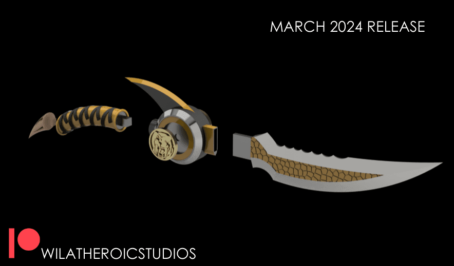 Great Sabertooth Daggers 3d model