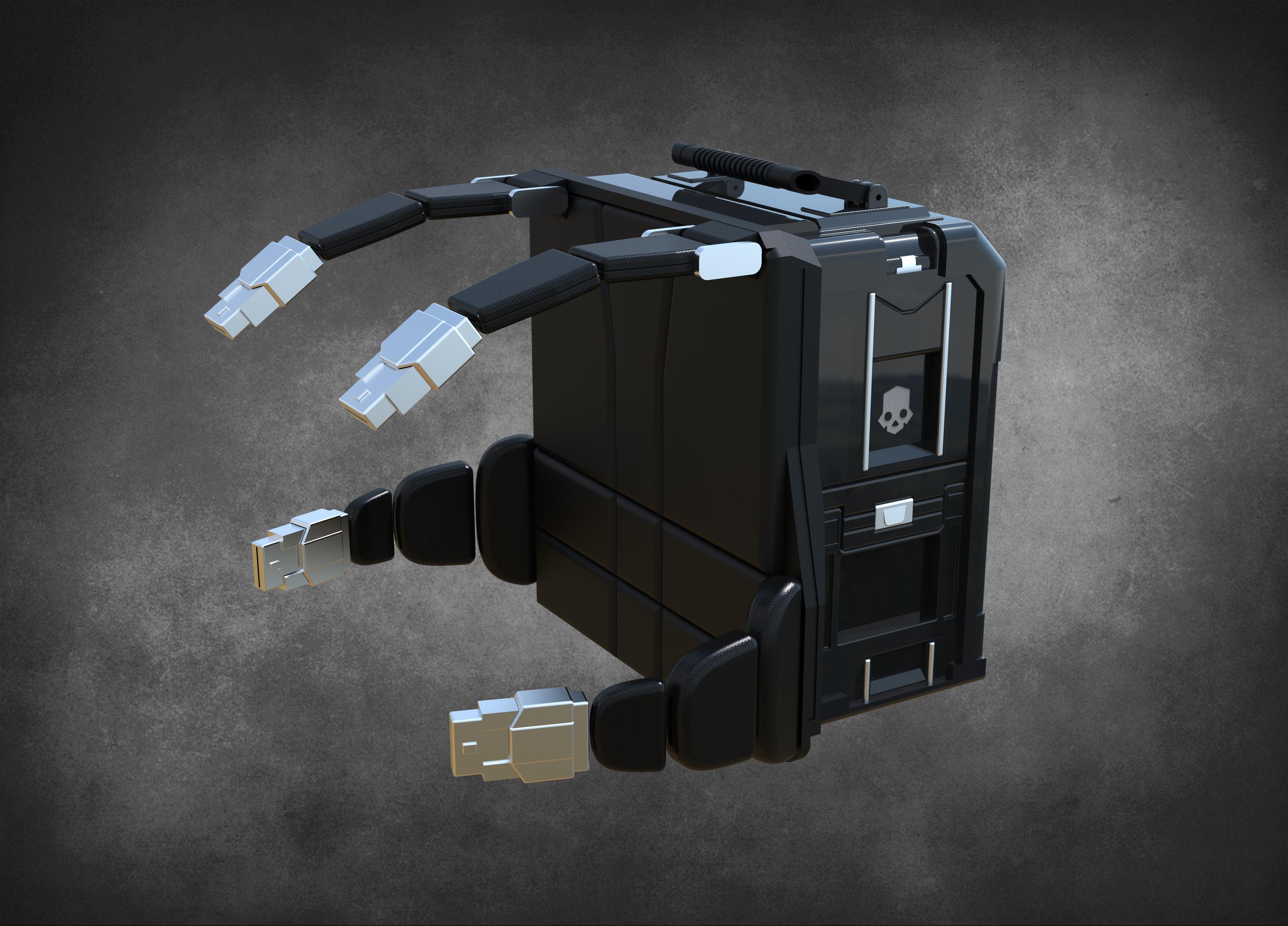 Helldivers 2 - Supply Backpack Stratagem - High Quality 3D Print Model!  3d model