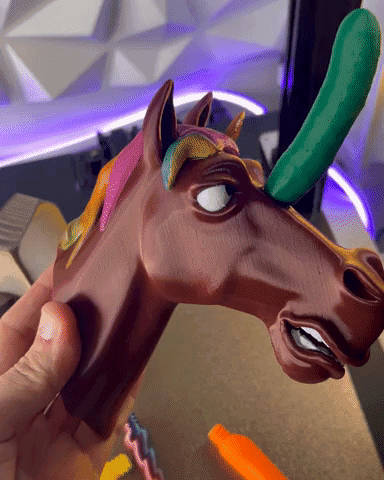 Surprised Unicorn 3d model