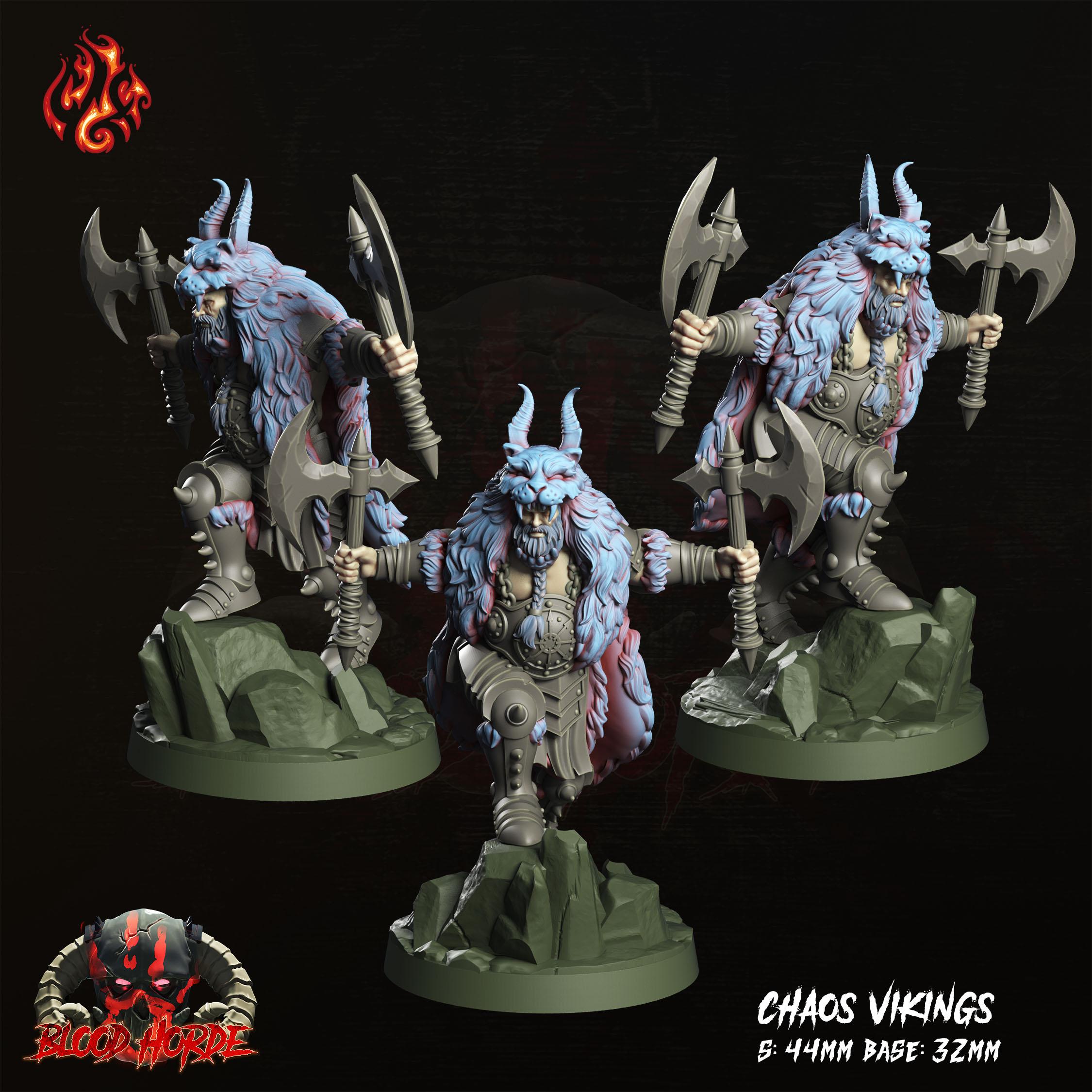 Chaos Vikings 3d model