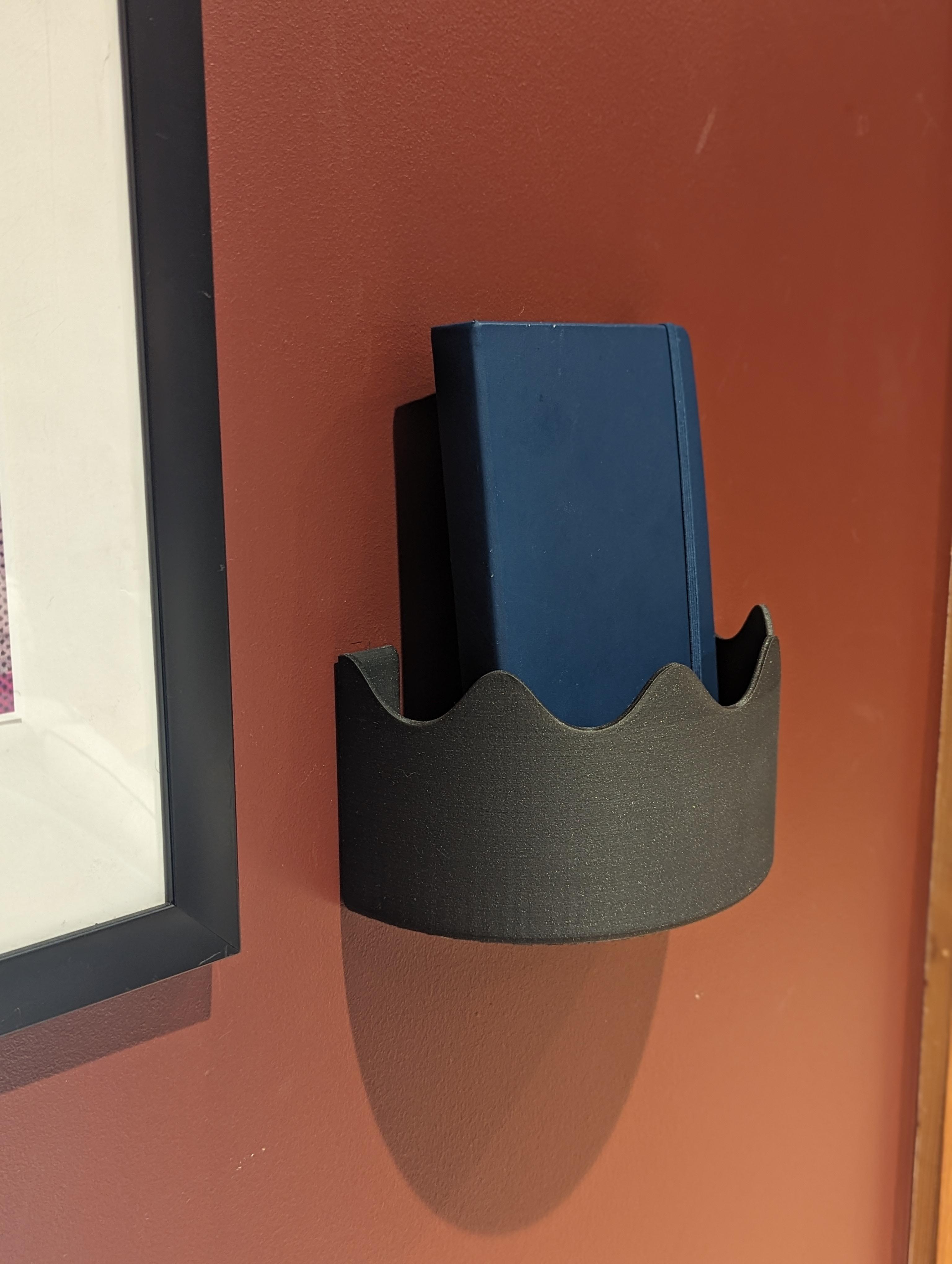 Book Shelf - Wall Shelf - Notebook Holder 3d model