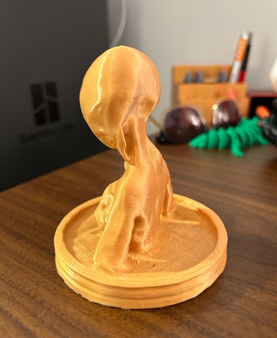 Alien Fertility Statue 2 3d model