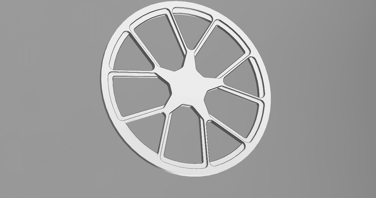 Power WHeels Rims 3d model