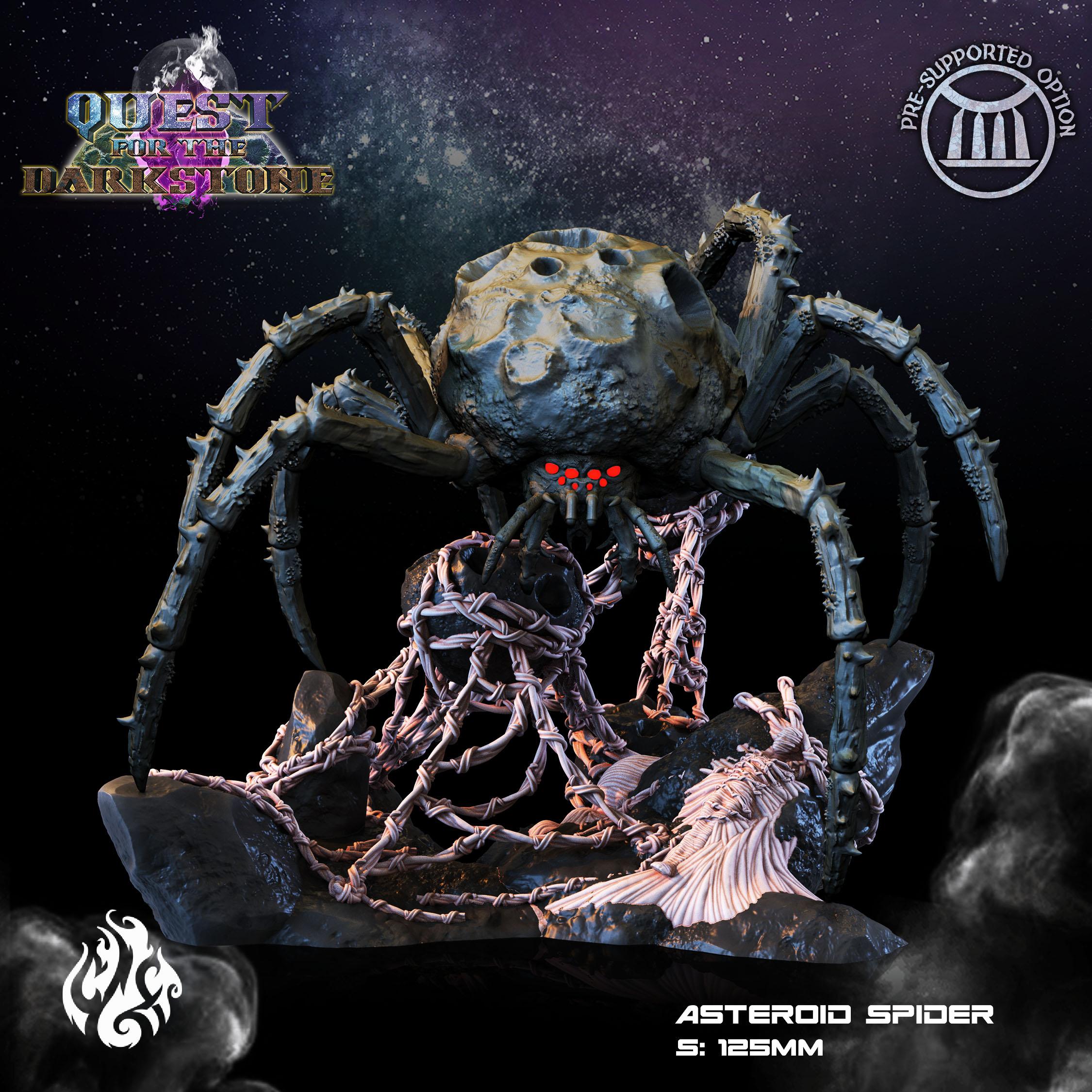 Asteroid Spider 3d model
