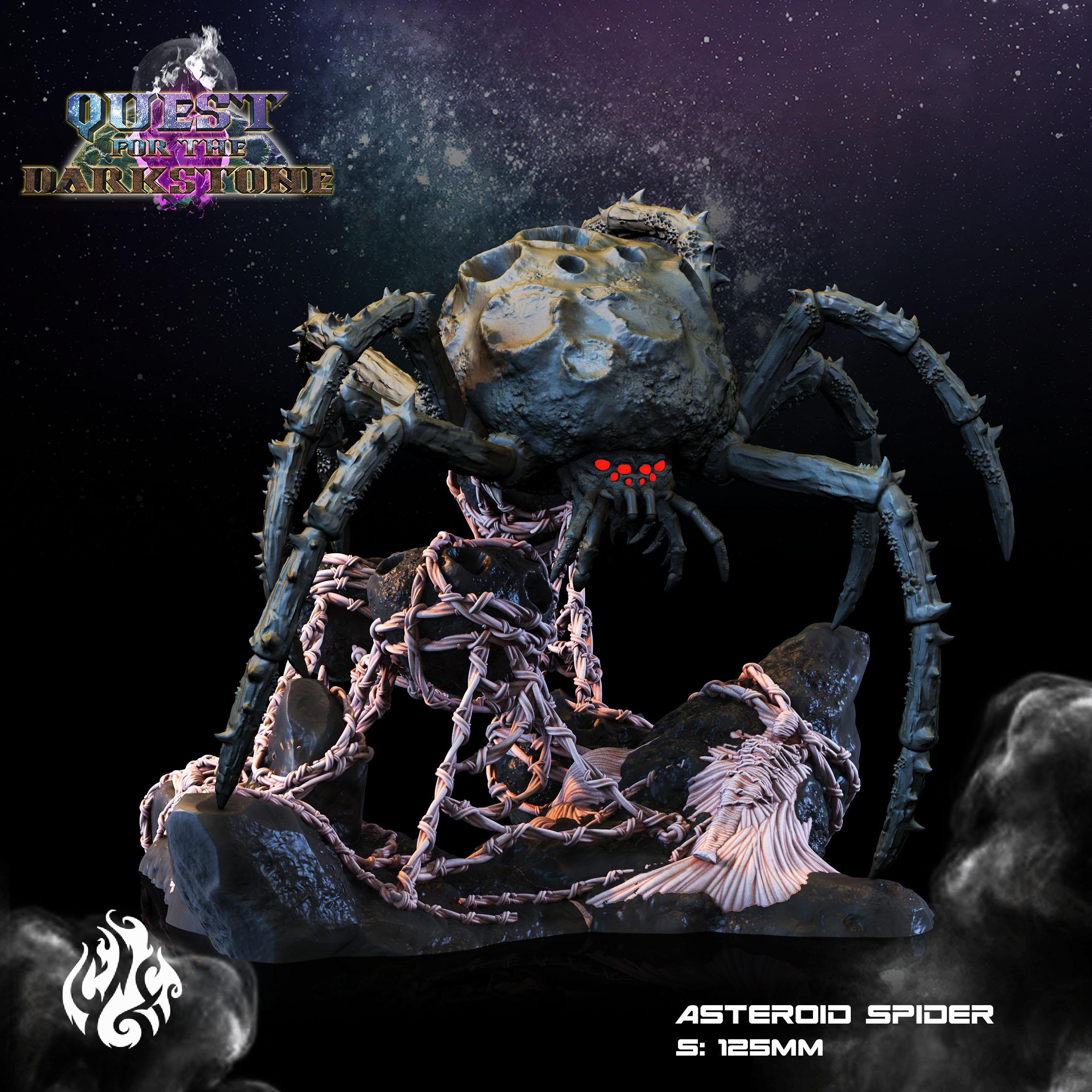 Asteroid Spider 3d model