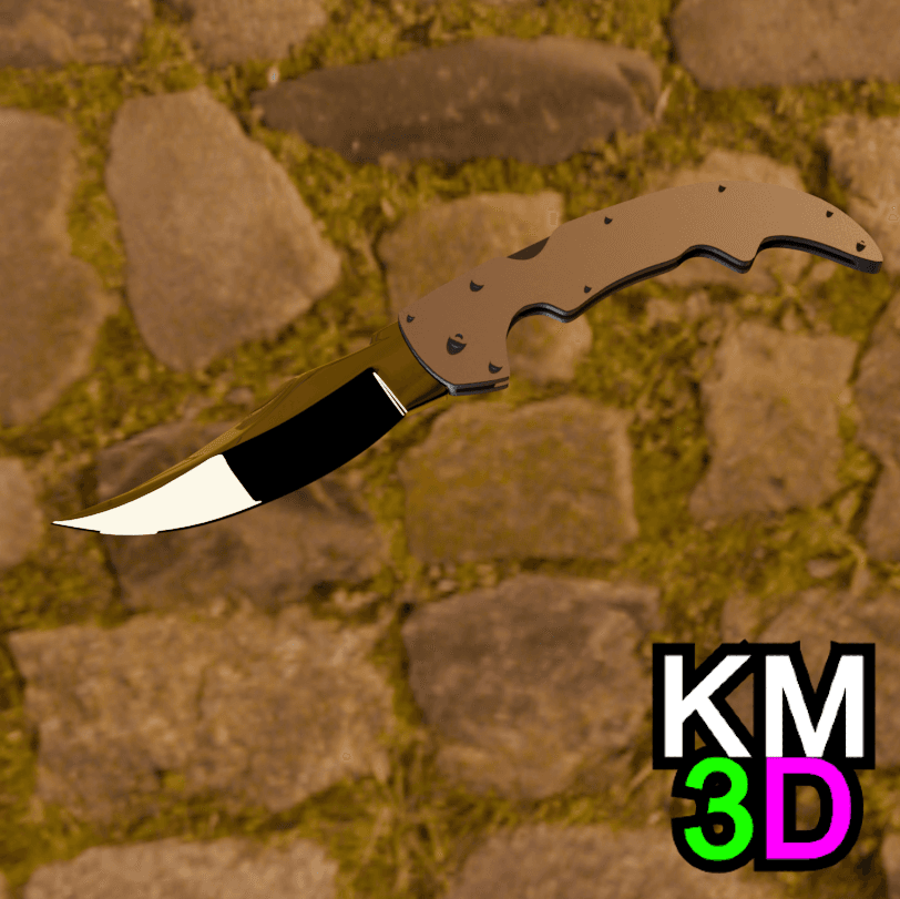 falchionknife.stl 3d model