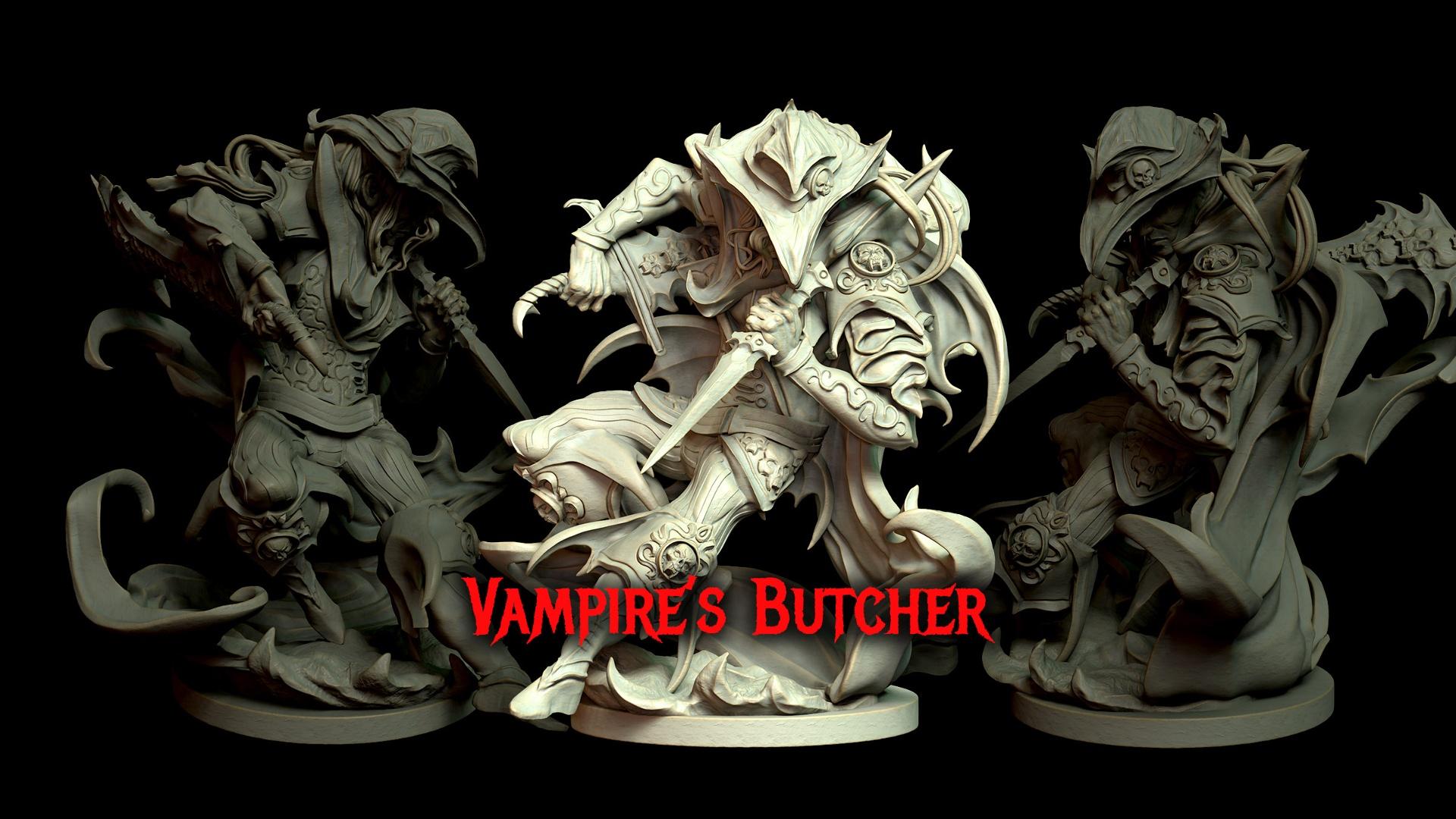 Vampires Butcher - Heroes and Legends Collection 3d model
