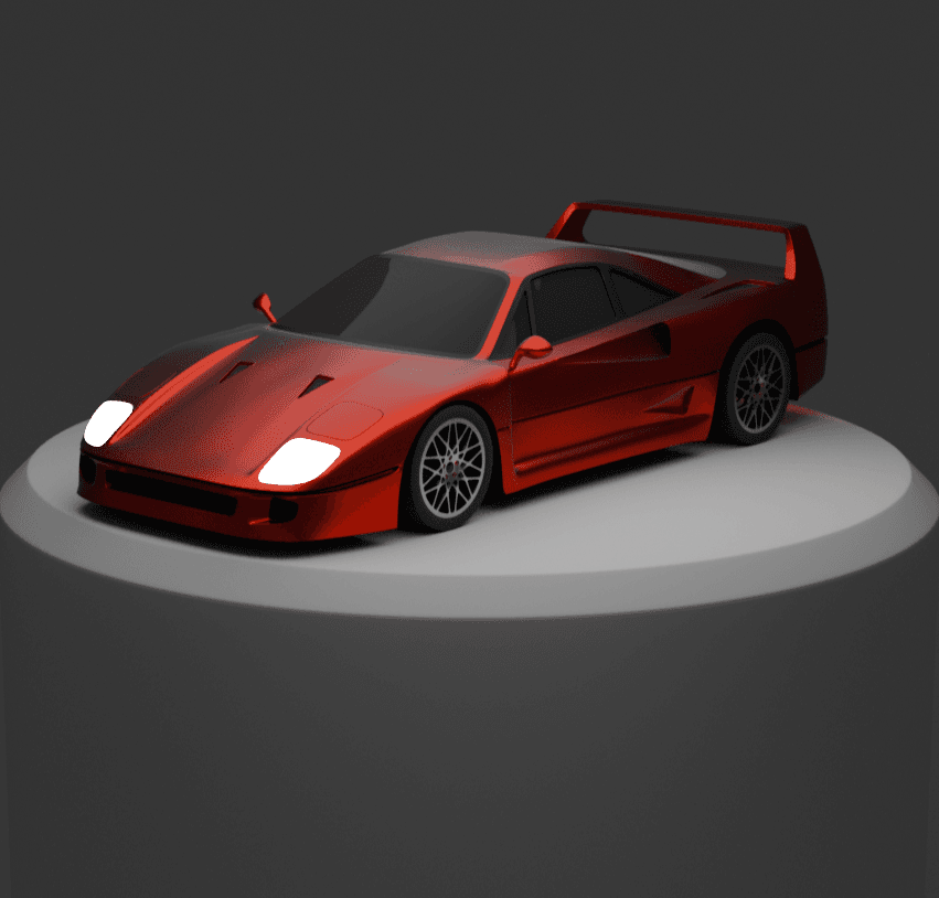 ferrarif40.stl 3d model