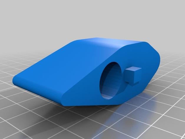 Replacement part fits some Lifetime basketball hoops 3d model