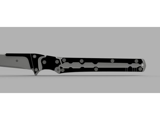 Revengeance Weapon High Frequency Blade (Metal Gear) 3d model