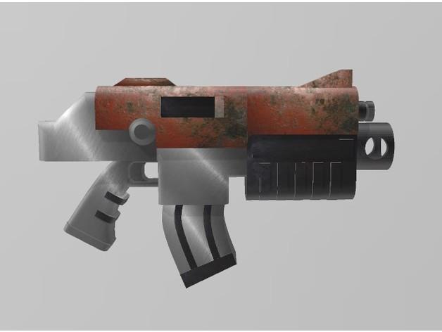 Bolter Pistol 3d model
