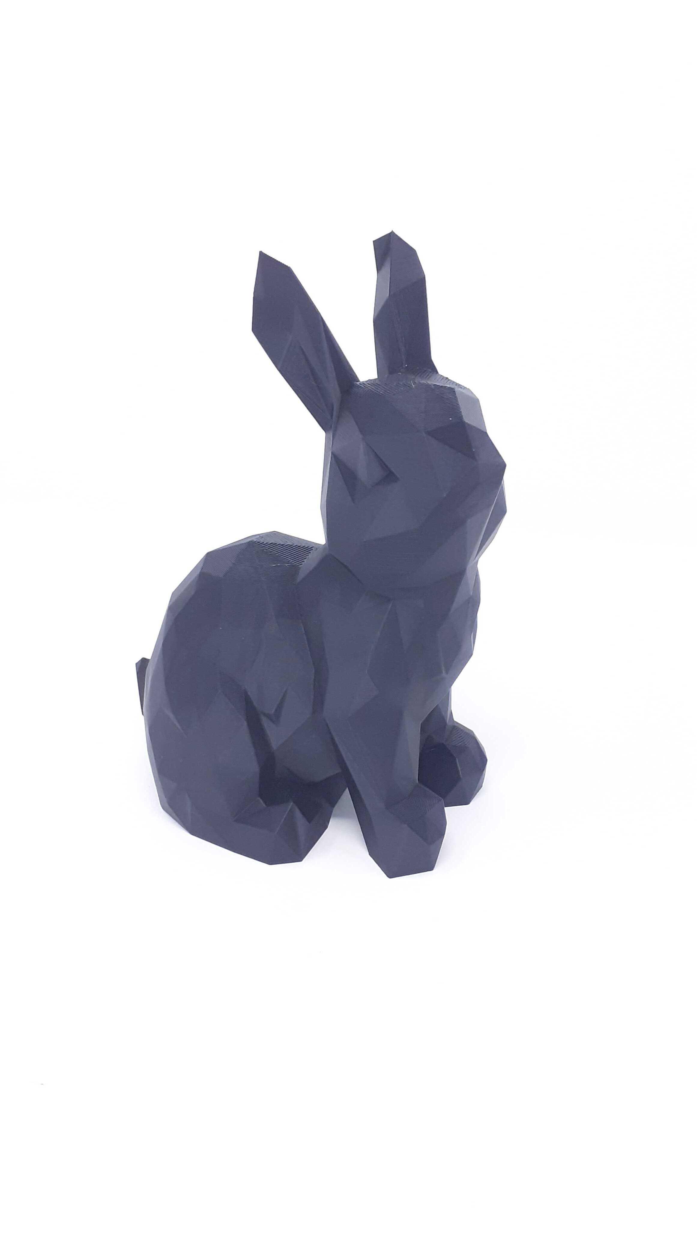 Bunny-shaped Piggy Bank - No supports 3d model