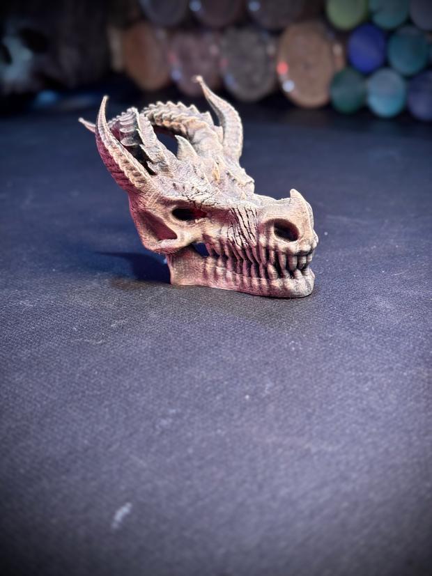 Dragon's skull 3d model