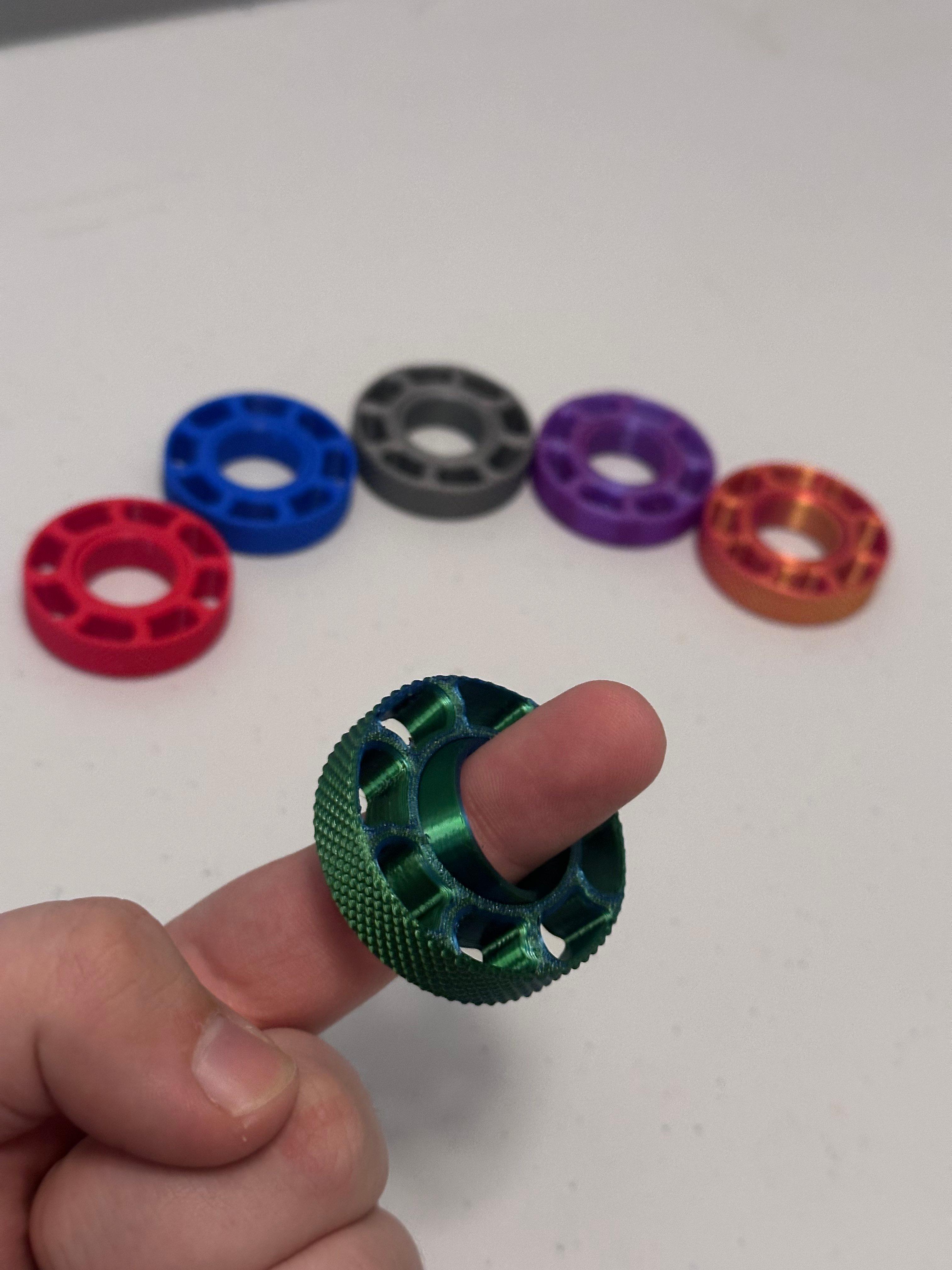 SpinKey Fidget - Print-in-Place  3d model