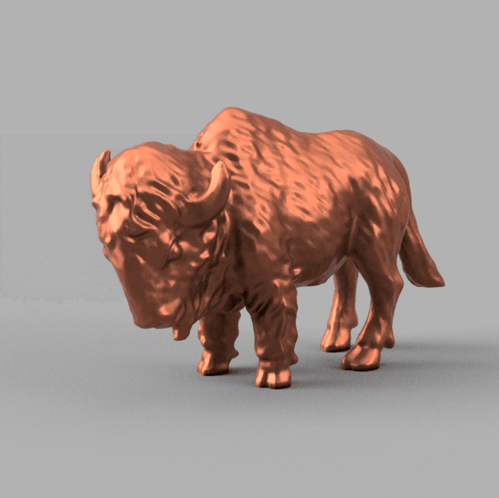 Bison 3d model