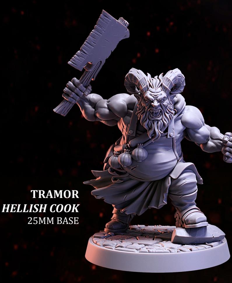 Tramor, Hellish Cook 3d model