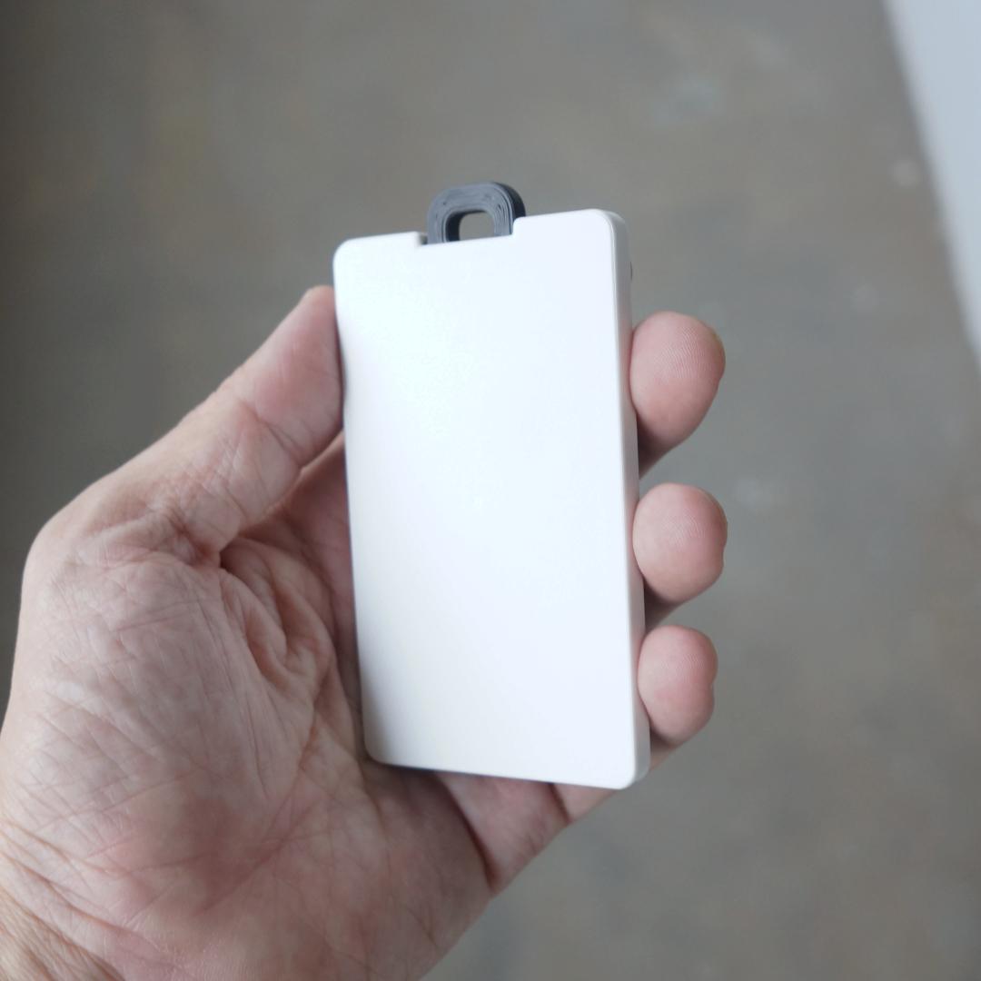 Minimalistic Card-sized Nintendo Game Card Holder 3d model