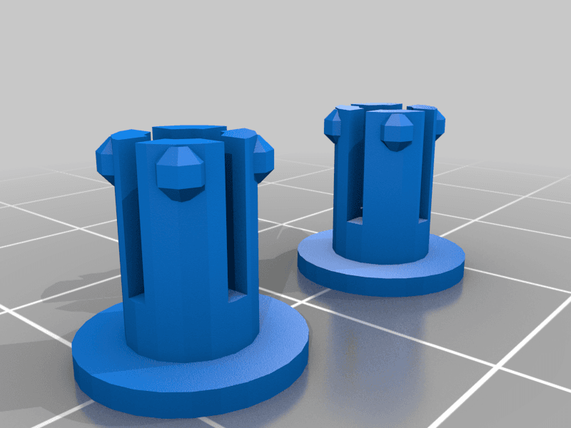 Phone holder with gears - Without supports 3d model