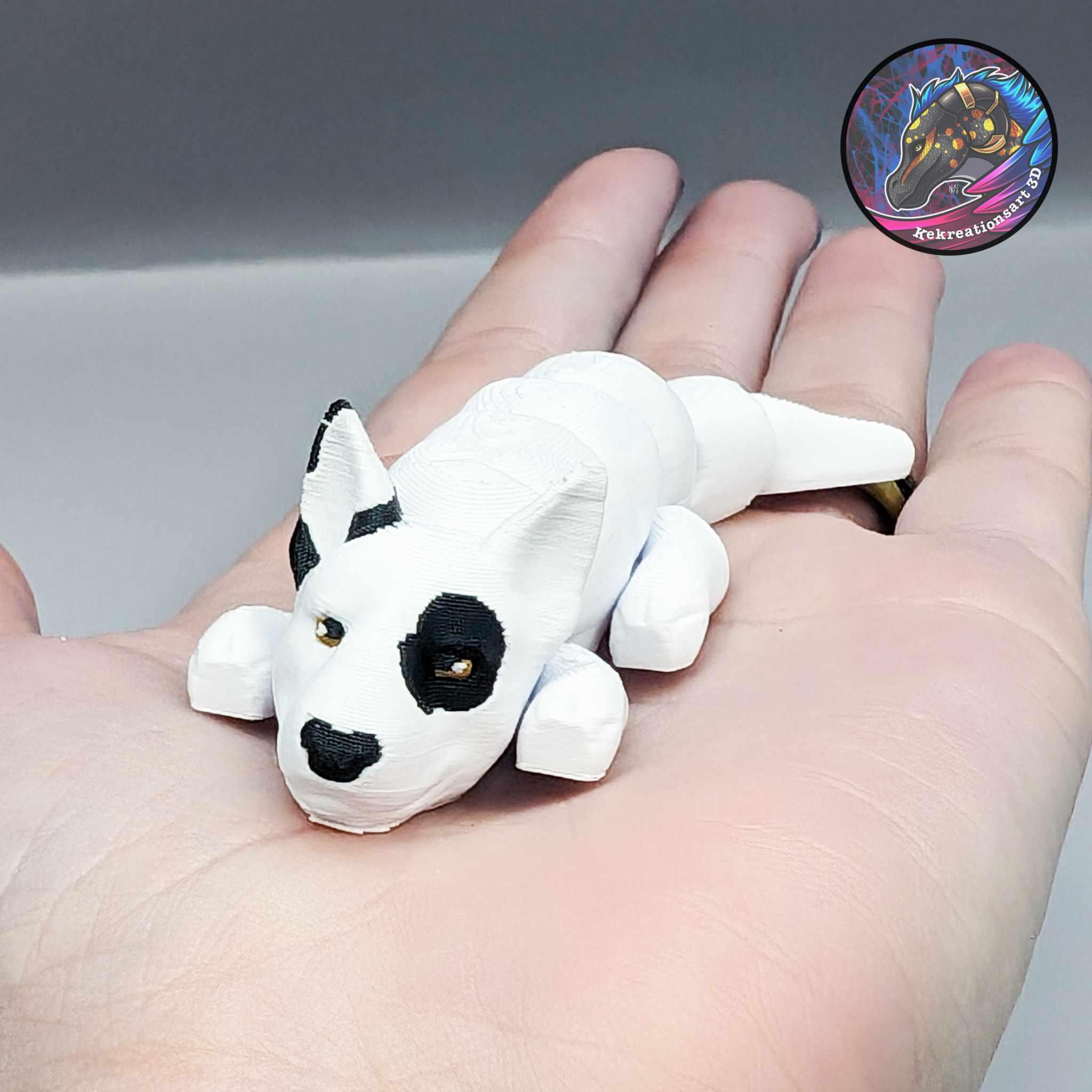 Baby Flexi Dog Set 6 1 of 2 3d model