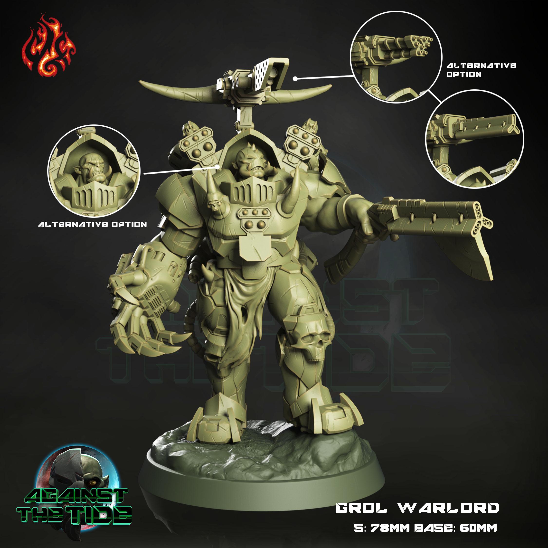 Grol Warlord 3d model