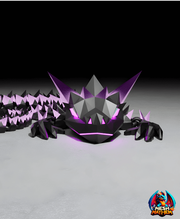 Thorn Articulated Dragon by Mesh Mayhem 3d model