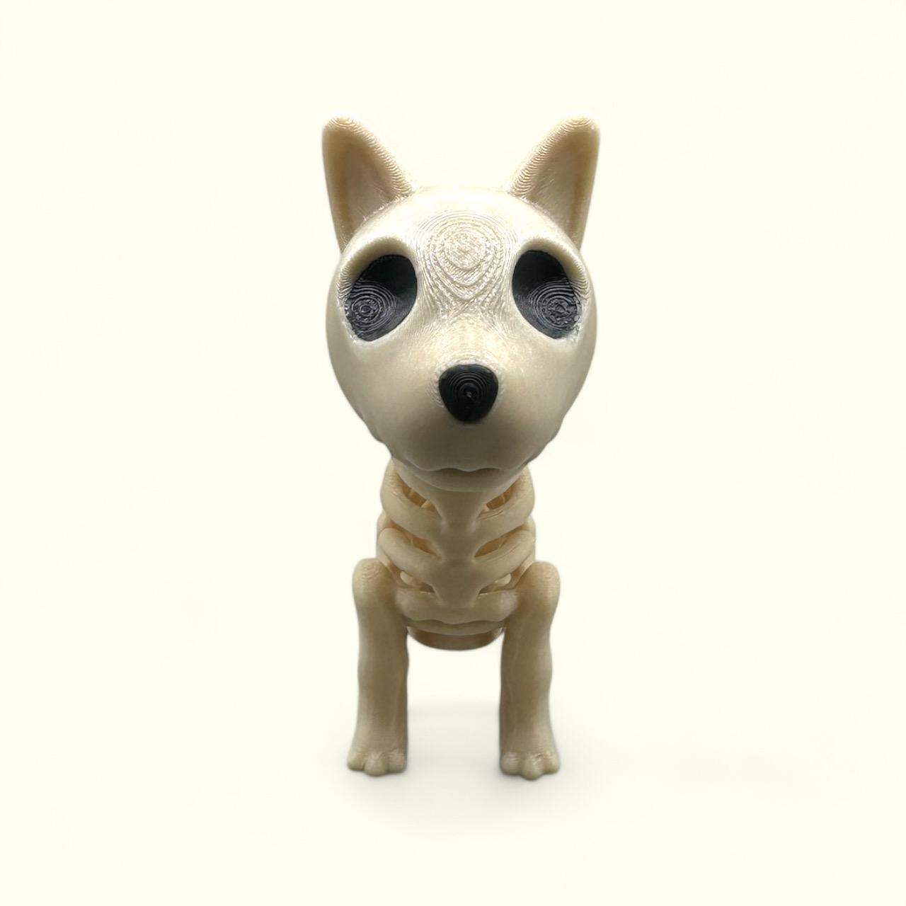  Spooky Skeleton Dog – 3D Printable Halloween Pet 3d model