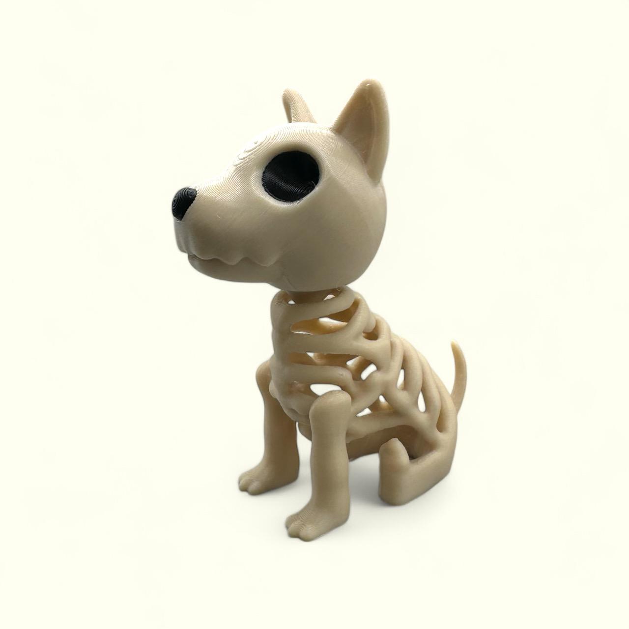  Spooky Skeleton Dog – 3D Printable Halloween Pet 3d model