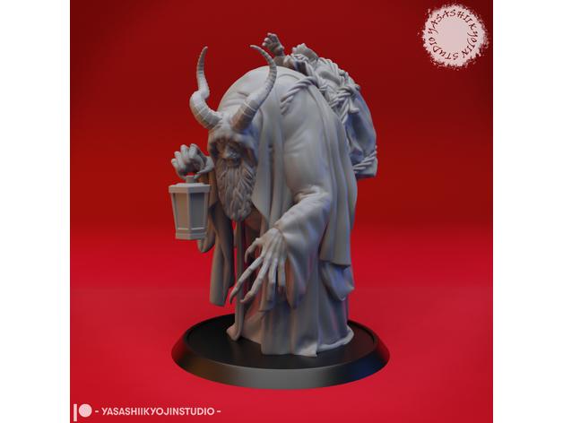 Krampus - Tabletop Miniature 3d model